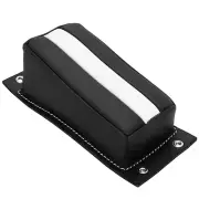 Haifley Bros. Bates Style Pillion P-Pad - Tuck-n-Roll - Black & White