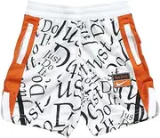 [Nike] Elite Energy Shorts White Little Boy's Dri-FIT Mesh Sz: 6