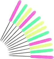 KOCKSHION 12pcs Sugar Stirring Needle Set Decorative Cookie Scribe Tool Cake Decorating Supplies Biscuit Making Tools Multi-Purpose Baking Accessory