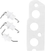 104000192-K Flame Rod Electrode Kit for Rinnai Tankless Water Heaters R75 and R94, 104000012 Flame Rod Electrode Kit Water Heater Compatible with Rinnai VB2528WD VB2528FFUD KA2530FFUD, 3 Pcs