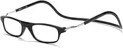 Magnetic Reading Glasses for Elders: Adjustable Magnification Lenses, Senior-Focused Design with Comfortable Temples for Enhanced Vision