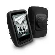 TUFF LUV Silicone Gel Skin Case Cover Protection for Wahoo Elemnt Mini - Black