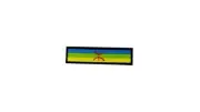 Patch printed embroidered travel souvenir biker backpack flag kabylie berber
