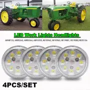 4X LED hood lights kit Sealed beam Hi-Lo Beam PAR36 For John Deere Tractor 2040