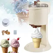 Home Ice Cream Maker,ice Cream Machine With Compressor At Automatic Soft Ice Cream Machine 1l Large Capacity Ice Cream Machine For Frozen Yoghurt, Sorbet, Including Recipes