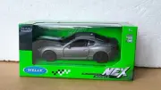 MASERATI GRANTURISMO FOLGORE GREY 1:34-39 1/36-39 WELLY NEX scale Pull Back & Go