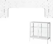 LUVCOSY Acrylic Shelf for Milsbo Short Greenhouse Cabinet- 8mm Thick, Clear Acrylic Plant Corner Shelf Compatible with Wide Milsbo Glass Cabinet, Milsbo Cabinet Accessories - Horseshoe, 1 Pack
