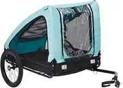 Generic Pet Bike Trailer Blue and Black,92595
