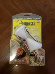 Veggetti Spiral Vegetable Slicer Cutter Makes Veggie Pasta New AS SEEN ON TV