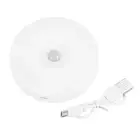 PIR Motion Sensor LED Night Light USB Rechargeable Dimmable Night Lamp for9527