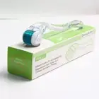 1Pcs Transparent Derma Roller Stainless Steel Black Microneedling Roller Facial