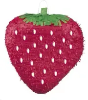 Strawberry Shaped Pinata Perfect with Strawberry Shortcake Party Theme NEW