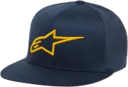 Alpinestars Ageless Hat Large/XL Navy/Gold 1035810157059LX
