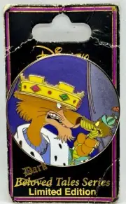 DSSH-Dark Beloved Tales-Prince John-Robin Hood 2018 LE 300 Disney Pin NWT