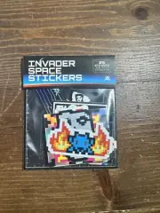 Space Invader Official Vinyl Art Stickers Set Of 25 Pack From ISS Exhibition