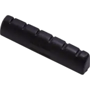Nut, Tusq XL, Pre-slotted, Epiphone Pre 2014, Material: Black Tusq XL