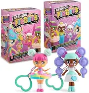 Fashion Fidgets Sensory Toy Dolls – Push Pop Fidget Toy Pack of 2 – Anxiety and Stress Relief for Kids