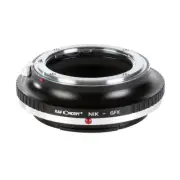 K&F Concept adapter Nikon Lens to Fuji GFX 100s 50r 50sII Medium Format Camera