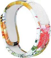 PARAKITO Mosquito Band Adult - Mosquito Band - Mosquito Bracelet - Mozzie Bands - Mozzie Bracelet - w/Natural Essential Oils, No DEET, No Alcohol, Waterproof. 30 Days Protection, 15 Days per Pellet, 2 Pellets per Pack (Flowery)