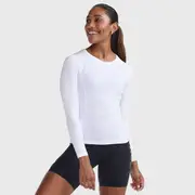 [2XU] 2XU - Women's Core Compression Game Day Long Sleeve - White/White