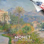 CLAUDE MONET Wall Calendar 2025 Paintings Lover Gift