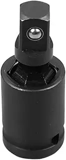 EXEGPLPVK Universal Joint 1/2 3/8 1/4 Electric Wrench Glove Wrench Interface Active Connector Pneumatic Steering Head Auto Repair(B)