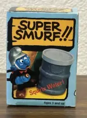 Vtg Schleich Super Smurf Fireman. 6720. Brand New, Sealed. HTF!