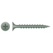 #8 x 3" PHILLIPS BUGLE HEAD WAR COATED COARSE THREAD SCREWS 400ct | 830CWV