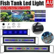 30-110cm Aquarium Light Lighting Full Spectrum Aqua Plant Fish Tank Bar LED Lamp