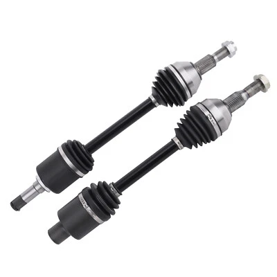 2 Front CV Axle Shaft Assembly For Buick Enclave 08-17 Chevy Traverse GMC Saturn
