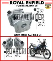 Royal Enfield "GREY JERRY CAN LH & RH" For Himalayan 411 (for: Royal Enfield)