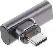 Angoily 90Degree USB C Magnetic Adapter Connector Type C Magnetic Cable for Fast Charging Data Transfer Compatible with Laptops Devices Up