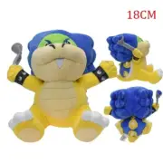 Ludwig Koopa Sit Super Mario Cartoon Plush Toys Stuffed Animal Doll Baby Gifts