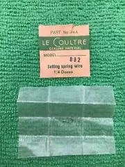 Jaeger Lecoultre Setting Spring Wire Cal. 882 Part 440 24A, NOS