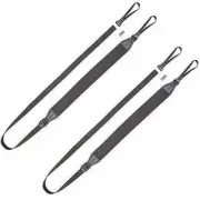 Neotech Pad-It Accordion Strap, Black Anti-Microbial Memory