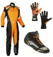 GO KART RACING SUIT CUSTOMIZED CIK FIA LEVEL 2 WITH BOOTS AND GLOVES