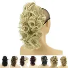 Messy Curly Hair Short Claw Ponytail Hair Extensions Pony Tail Clip in Hairpi...