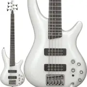 Ibanez 5 Strings Electric Bass SR305E-PW (Pearl White) from JAPAN