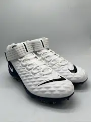 Nike Force Savage Pro 2 P White/Navy Football Cleats BV3969-101 Men's Size 14.5
