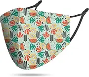 Splosh Adult Reusable Face Mask, Tropical Fruit Print