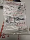 1 Block Knife Sharpener Fish Hooks Scissors USA New White