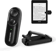 Zspeed Kindle Remote Page Turner for Kindle Paperwhite, eBooks and Camera Shutter, RF Clicker for iPhone, iPad, Android Tablets, Reading Novels and Comics, Compatible with Capacitive Screens