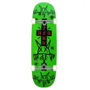 Dogtown Skateboard Assembly Rat Face 2 Square Egg Neon Green 9.383" x 31.75" Co