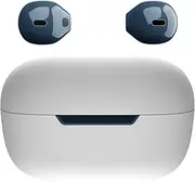 [eleror] Invisible Bluetooth Ear Buds Mini Earpiece Small Wireless Earbuds Semi in-Ear Headphone Comfortable Wear Fit for Work, Home, Music, Audiobooks and Podcasts(Darkblue)