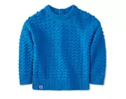 NWT LEGO Collection x Target Toddler Blue Adaptive Textured Sweater Sz 2T