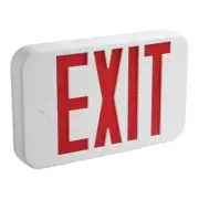 All-Pro APX7R 25-Watt White Integrated LED Exit Sign with Red Letters *LOT OF 5*