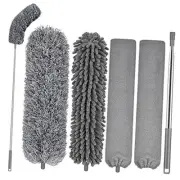 Microfiber Duster, Extendable Duster Kit with 30-100 Inches Telescoping