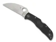 Spyderco Endela Wharncliffe Folding Knife 3.4" VG10 Plain Blade W/ Clip