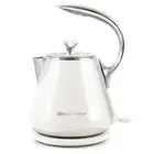 EKT-1203W 1350W Double Wall Insulated Cool Touch Electric Water Tea Kettle, B...