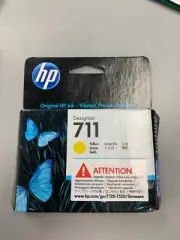 Genuine HP 711 CZ132A Yellow Ink Cartridge NEW sealed Exp 12/2020